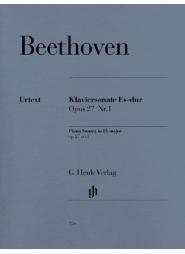 Klaviersonate Nr. 13 Es-dur op. 27 Nr. 1